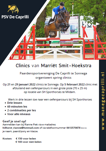Clinics van Marriet Smit Hoekstra