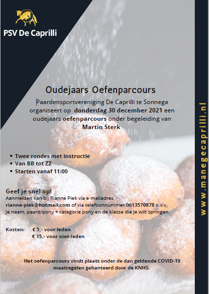 Oefenparcours 30 december